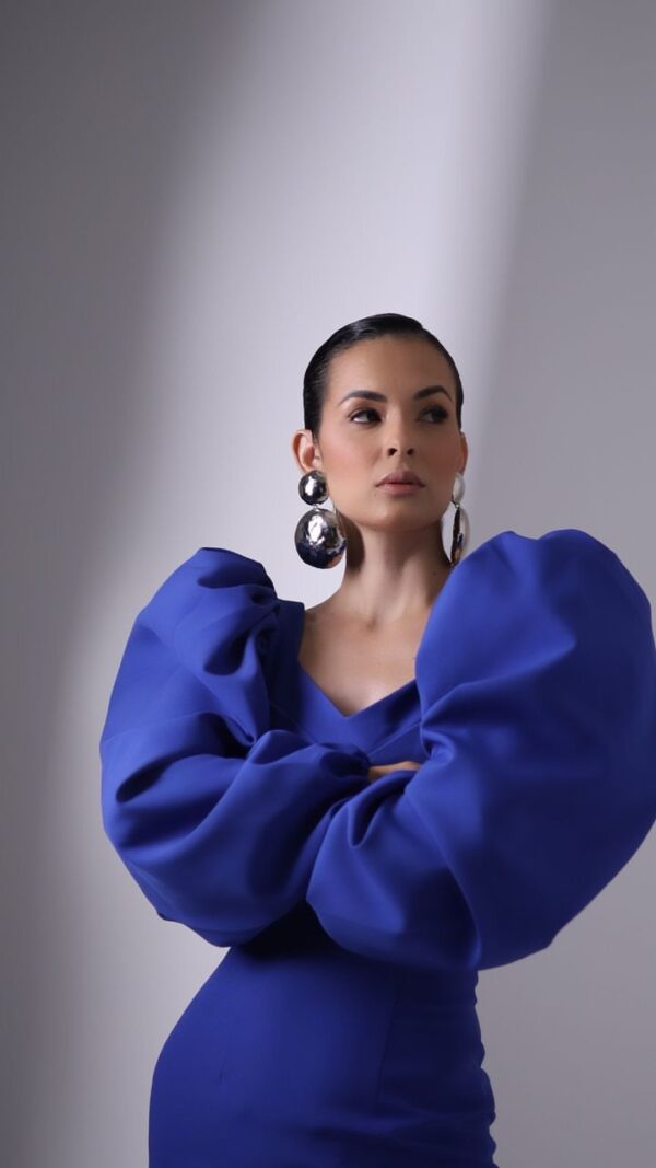 Vestido Selene Azul - Imagem 2